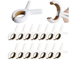 Dailygoods- Wasknijpers Groot - 15st Strandhanddoekknijpers - Windbestendig - Grote Wasknijpers - Voor Badhanddoeken/Beddengoed - Duurzaam PP Materiaal - Handdoekclips