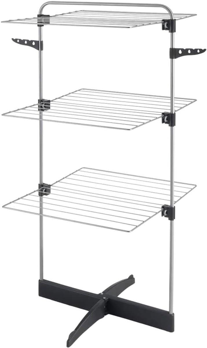 Freestanding Clothes and Home Drying Rack - Silver, 58 x 54 x 123 cm — afbeelding 1