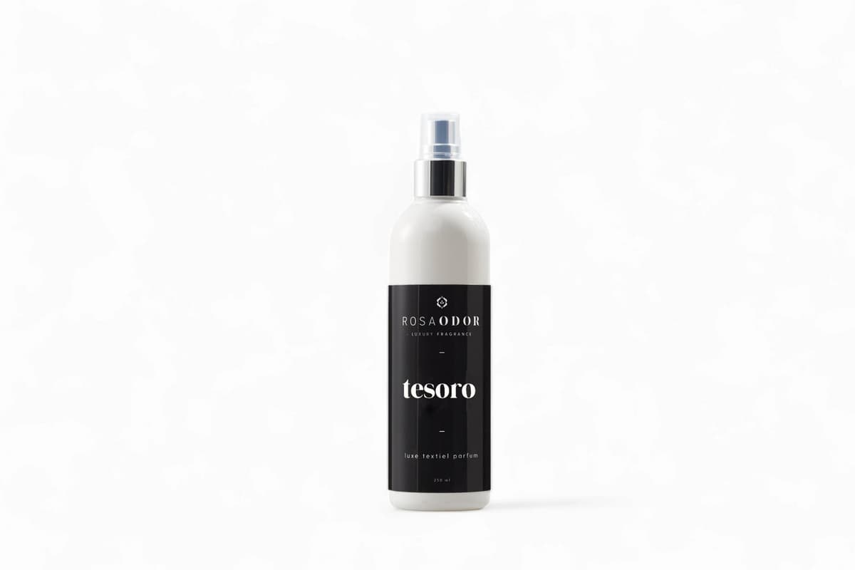 Rosaodor Textielspray Tesoro 250 ml – Luxe textielverfrisser — afbeelding 1