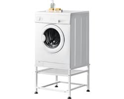Wasmachine sokkel verhoger met plank 63x54x31 tot 150 kg