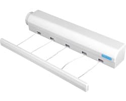 Retractable Clothes - Outdoor Laundry Storage - Organization - Telescopic Drying Rope Hanger - Indoor Outdoor Supplies - Vijf Touwen