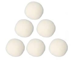 Wollen Droogballen - Geurverdrijvend - 6 Stuks - 4cm