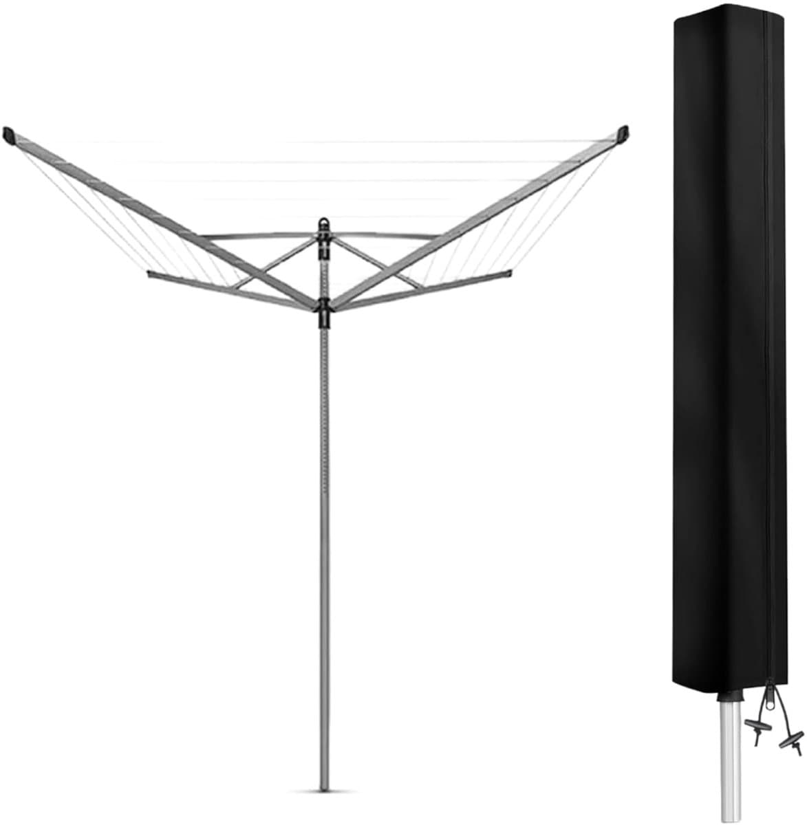 Beschermhoes voor Rotatiedroogplank - Waterdicht en UV-bestendig - 1 stuk - 160 x 15 x 15 cm — afbeelding 1