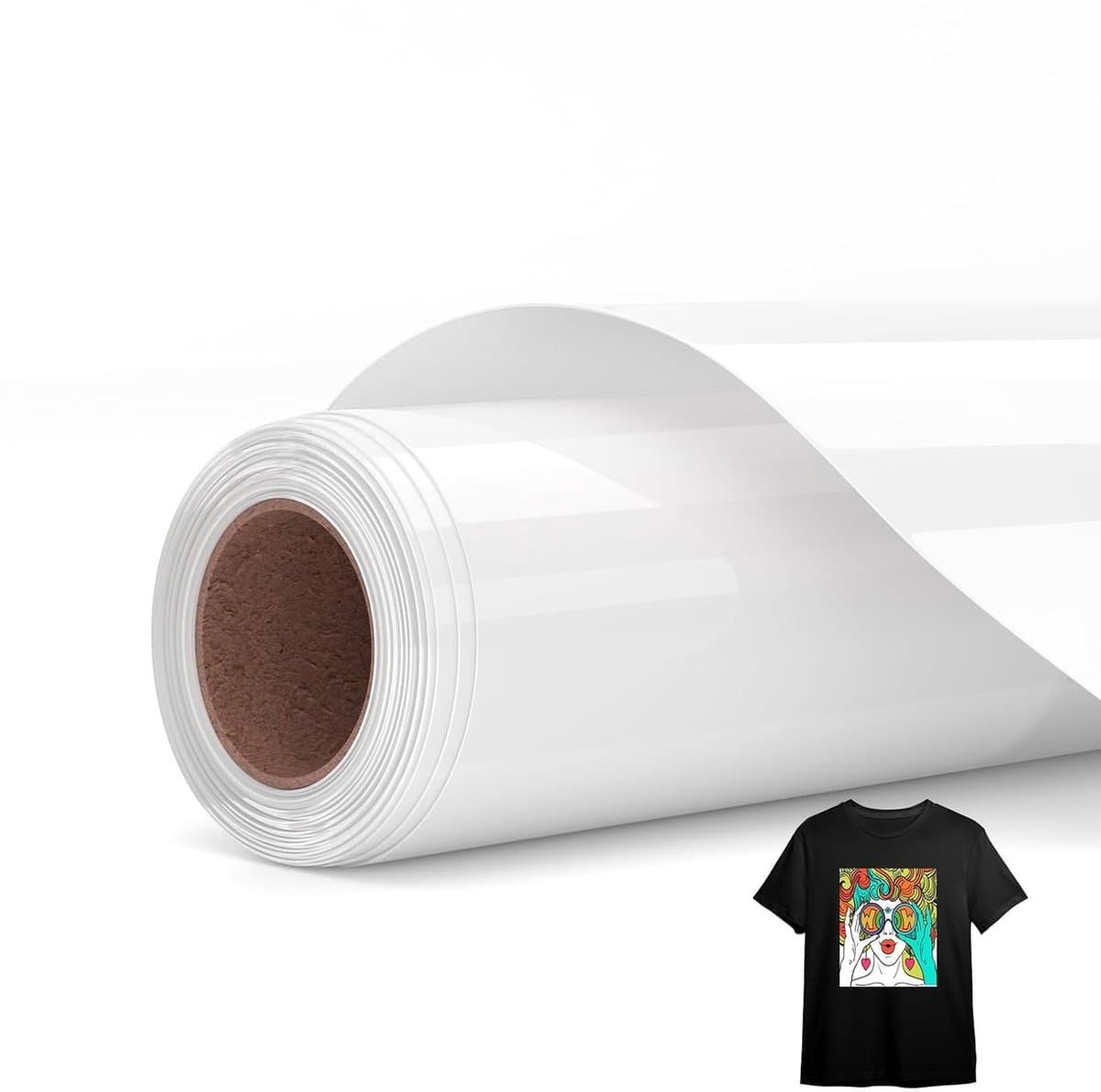 Sublimatie spray - Flexfolie Sublimatievinyl - 30,5 x 244 cm - Geschikt voor Donkere en Lichte Stoffen - Voor Textielbedrukking — afbeelding 1