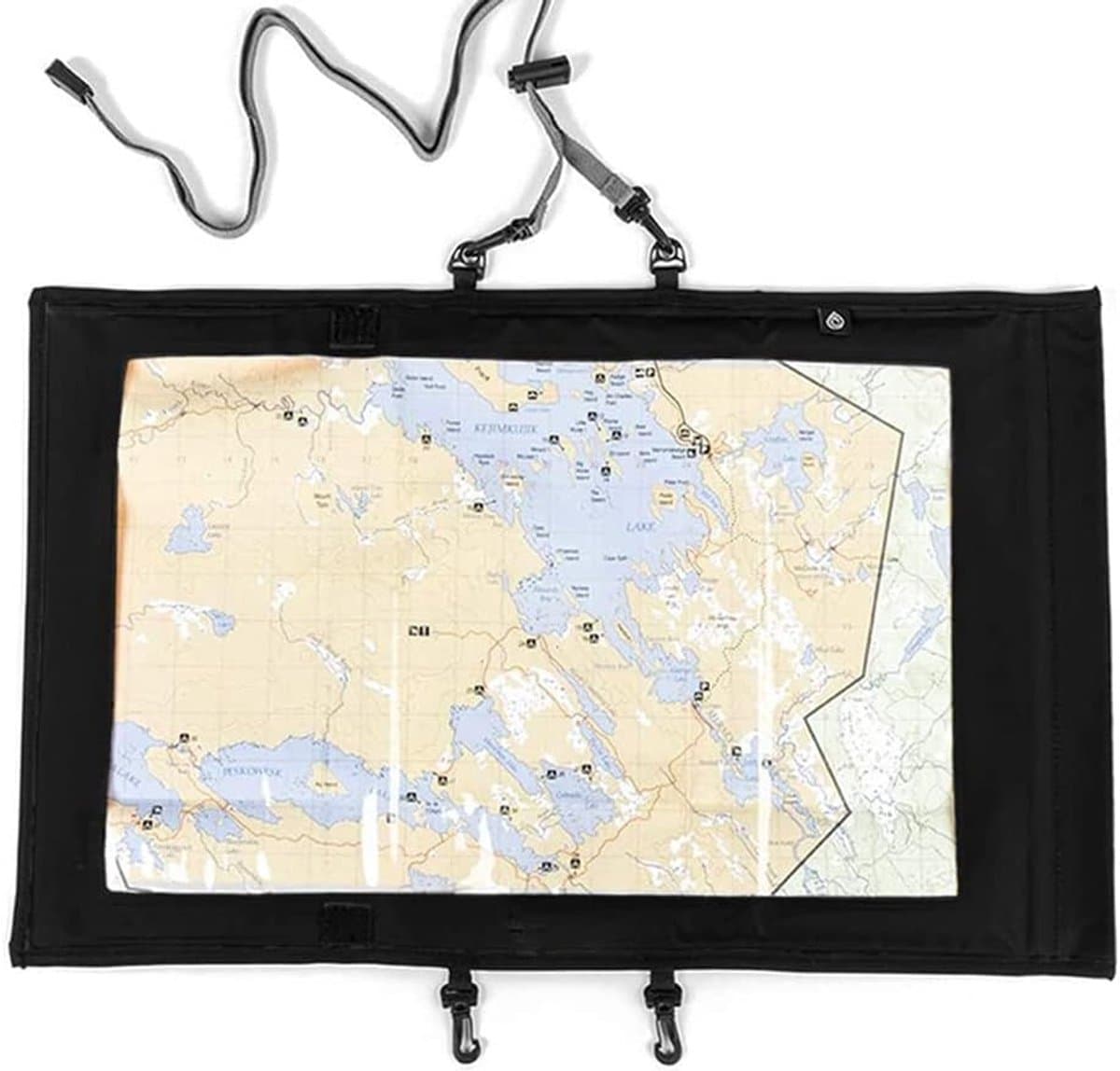 Waterdicht kaartenhoes, wandelkaartenhoes, doorzichtige kaartenhoes, camping kaartenhoes, transparante wandelkaartenzak, droge zakhouder voor camping, documenten en elektronica — afbeelding 1