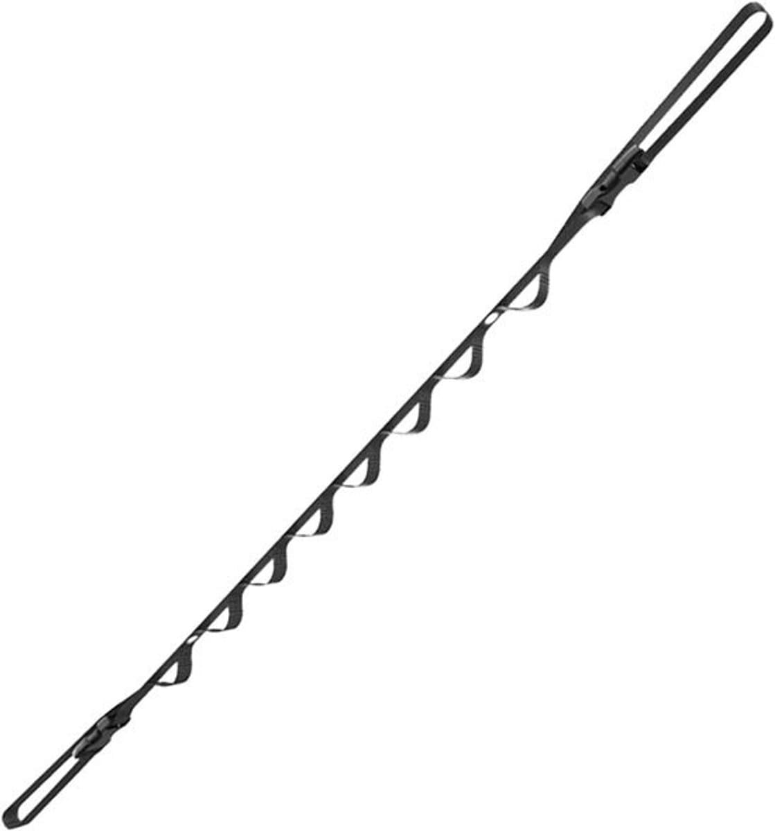 Draagbare Kledinglijn - Reis Waslijn - Kleding Drogen - Compact Vouwmechanisme - 1 Meter - Zwart — afbeelding 1