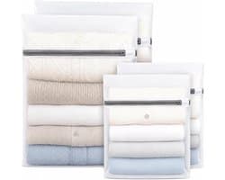 Set van 4 Wasnetten voor Delicate Was, Fijne Mesh Waszakken voor Ondergoed, Sokken en Schoenen, Ideaal voor Reis en Wasmachine, 20x30cm en 30x40cm