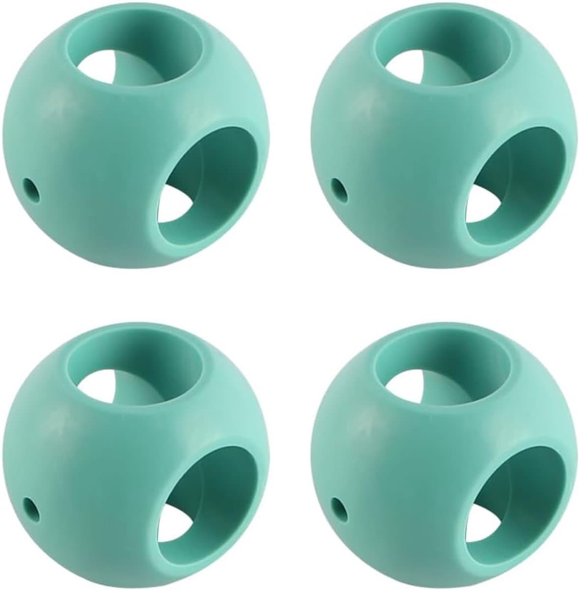SnelShoppen - 4 Stuks Magnetische Wasballen Tegen Kalk - Herbruikbare Anti-Schaal Ballen voor Wasmachine en Vaatwasser - Milieuvriendelijk en Kostenbe — afbeelding 1
