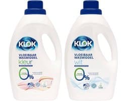 Ecologisch wasmiddel Klok kleur + wit huidvriendelijk en ecologisch - duurzaam