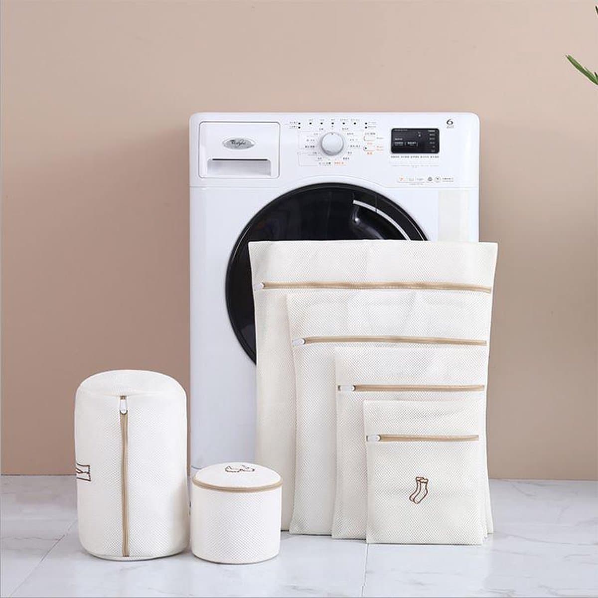 Waszak - Waszakje - Waszakken - Laundry bag - Wasnetten - Wasnet - 6Stuks — afbeelding 1