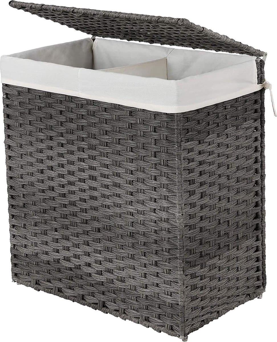 Nancy's Wasmand - Wassorteerder - Handgevlochten - 110L — afbeelding 1