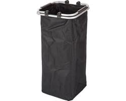 Casibel – Wasmand – Slim – 70 liter – Linnenmand - Zwart — afbeelding 1