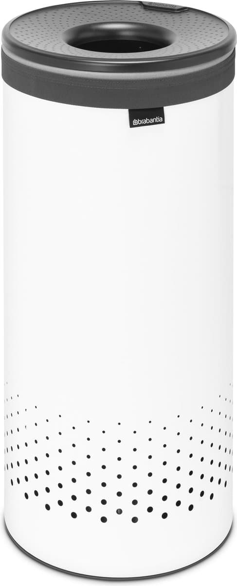 Brabantia Wasmand - met Deksel - 35 l - White — afbeelding 1