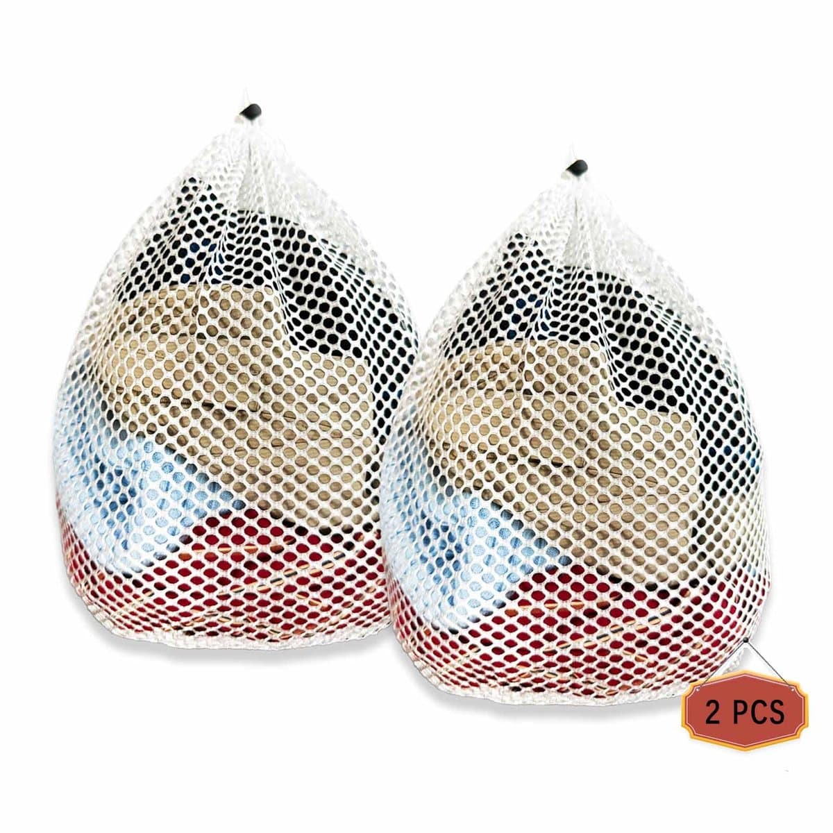 Ibenzoa® Herbruikbare Wasnetten Set van 2 voor Bescherming en Organisatie van Kledingstukken — afbeelding 1