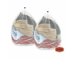 Ibenzoa® Herbruikbare Wasnetten Set van 2 voor Bescherming en Organisatie van Kledingstukken