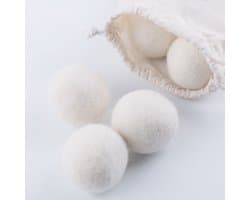 Drogerballen XL - 6 stuks - Inclusief opbergzakje - Wasbol - Wasballen - Doseerbol - Duurzaam