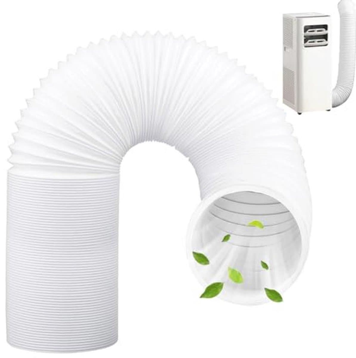 Flexibele Afvoerslang voor Airconditioning en Ventilatie - 2m, 13cm Diameter — afbeelding 1