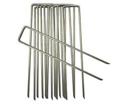 Gegalvaniseerde Tuin Anker Haringen - 6 Inch (150 mm) voor Effectieve Onkruidbestrijding