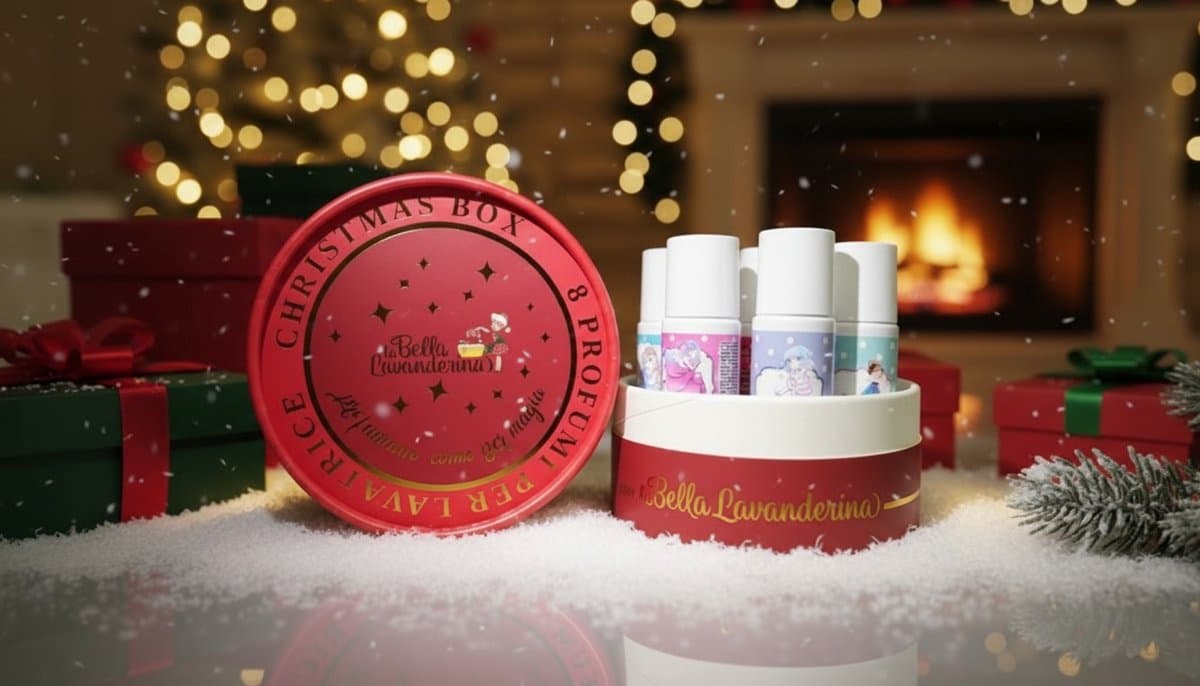 La bella lavanderina - Kerst Box - 8 x 30 ml wasparfum — afbeelding 1