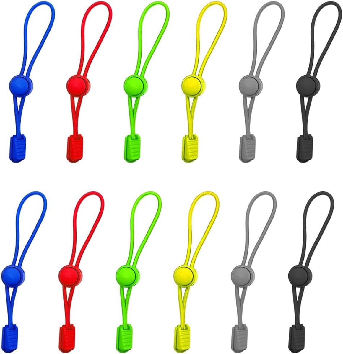 12x Verstelbare Sluitclips voor Zakken - Flexibele Zakklemmen voor Voedsel, Brood & Meer — afbeelding 1