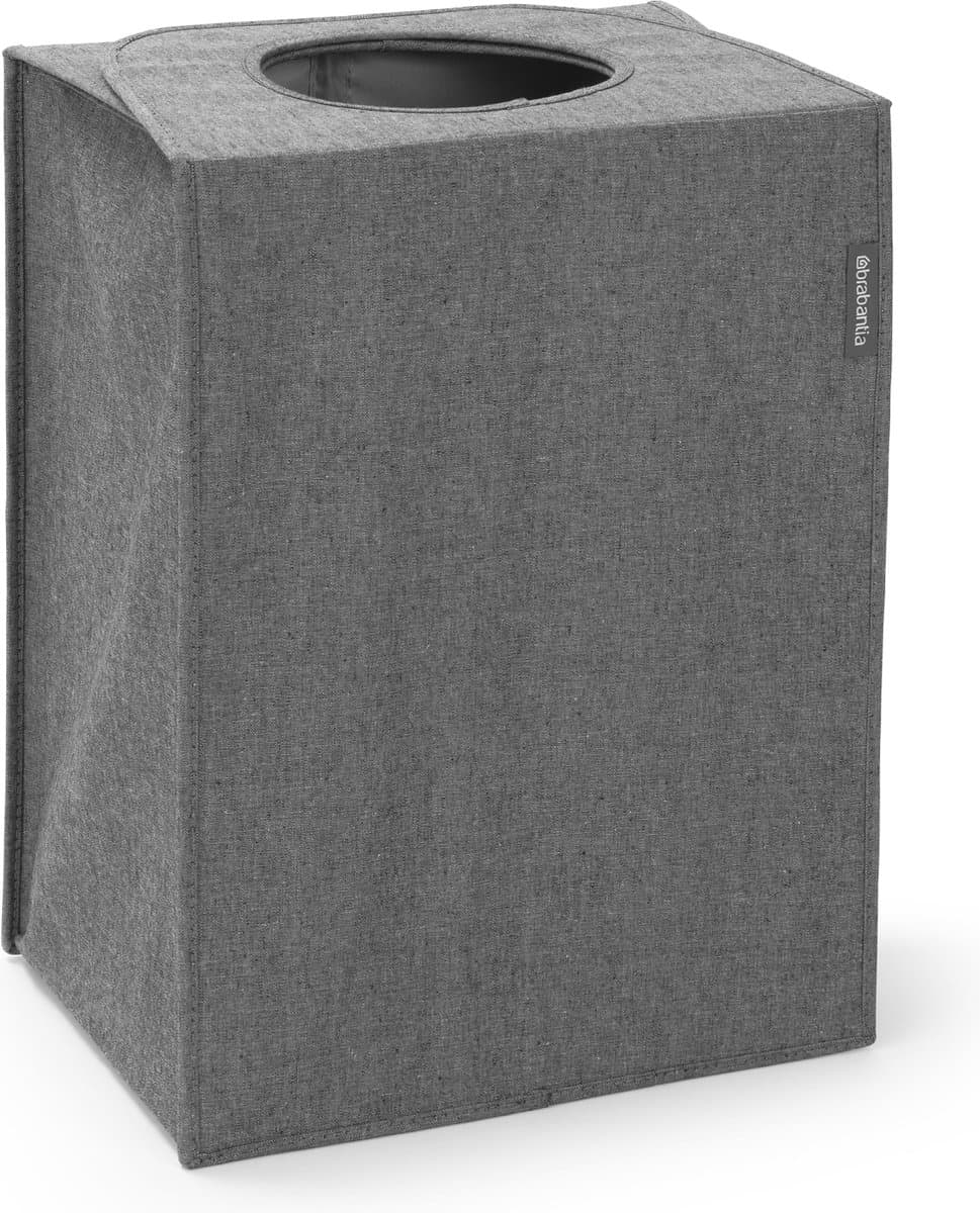 Brabantia Wasmand - met Deksel - 55 l - Pepper Black — afbeelding 1