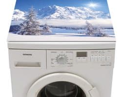 Papillon Wasmachine Beschermer - Antislip mat - 60x60 cm - Papillon Winter