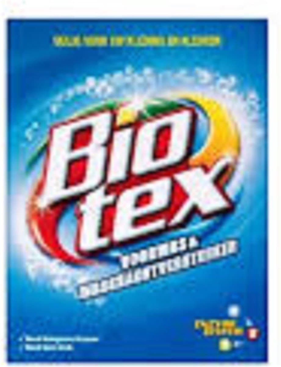 Biotex Blauw Waspoeder Handwas - 2 x 2 kg - 60 Wasbeurten — afbeelding 1