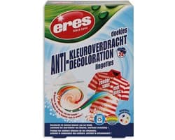 Eres – Anti kleuroverdracht doekjes – Kleurdoekjes voor de was – Kleurbeschermer doekjes – Kleurdoekjes wasmachine – 24 stuks