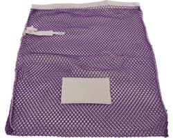 Premium wasnet 40x60 cm - Met knoopsluiting - Paars