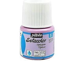 Pébéo Setacolor Lila Textielverf - 45ml textielverf voor donkere en lichte stoffen