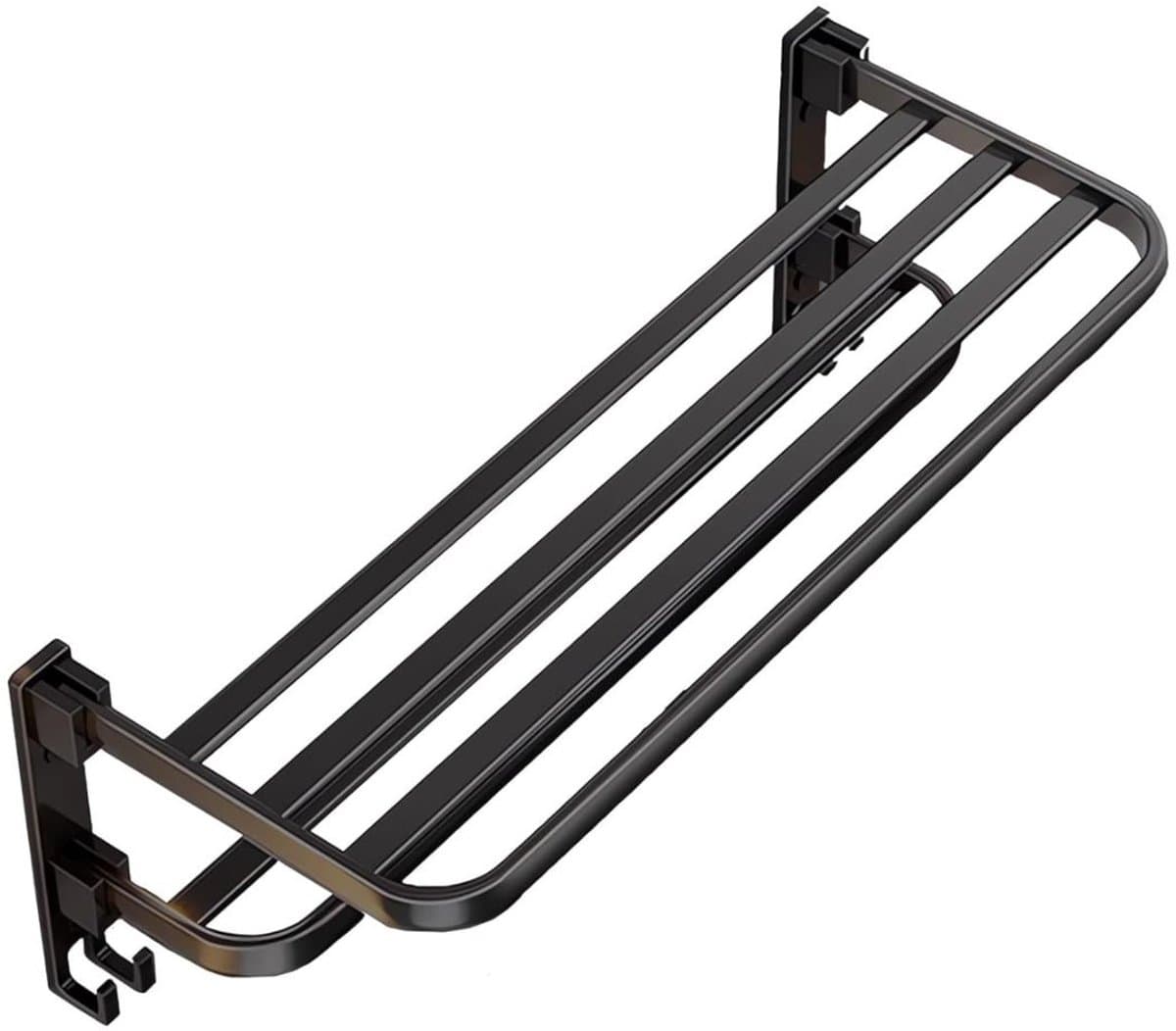 CRLYN® Handdoekrek Radiator - Badkamer - Droogrek - Zwart — afbeelding 1