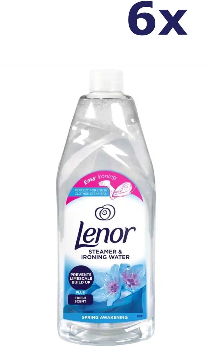 Lenor - Strijkwater - Spring Awakening (Alprilfris) - 6 x 1000 ml — afbeelding 1