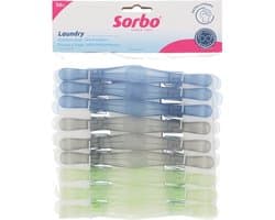 Sorbo Wasknijpers Set 36 Stuks – Extra Sterke 7-Spiraal – Kleurrijke Wasknijpers — afbeelding 1