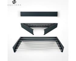 Equivera Wanddroogrek - Wasrek - Droogrek - Wanddroogrek Inklapbaar - Wand Droogrek