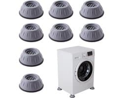 8x Anti-Trillingssokken voor Wasmachine en Droger - Antislip Rubberen Voetjes