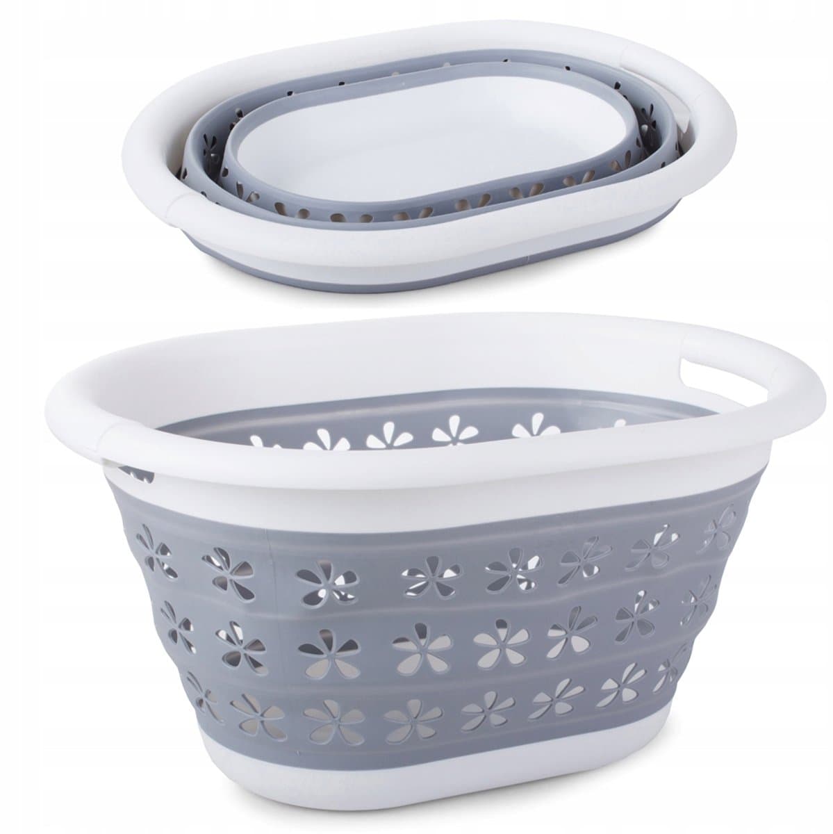 Opvouwbare wasmand - 25 L — afbeelding 1