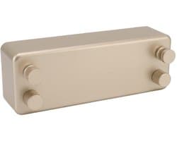 Dailygoods- Waslijn Uittrekbaar 4,2 m - Wanddroger - Roestvrij Staal - Compact - 30 kg Draagkracht - Inclusief Bevestigingsmateriaal - Droogrek