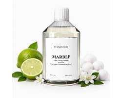 SteamStory Luxe Wasparfum Marble - Luxe geur met limoen, appelbloesem & cederhout - 500 ml