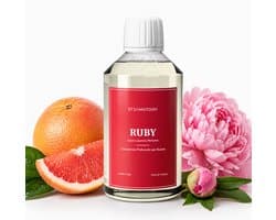SteamStory Luxe Wasparfum Ruby - Luxe bloemige geur met citrus, roos & amber - 250 ml