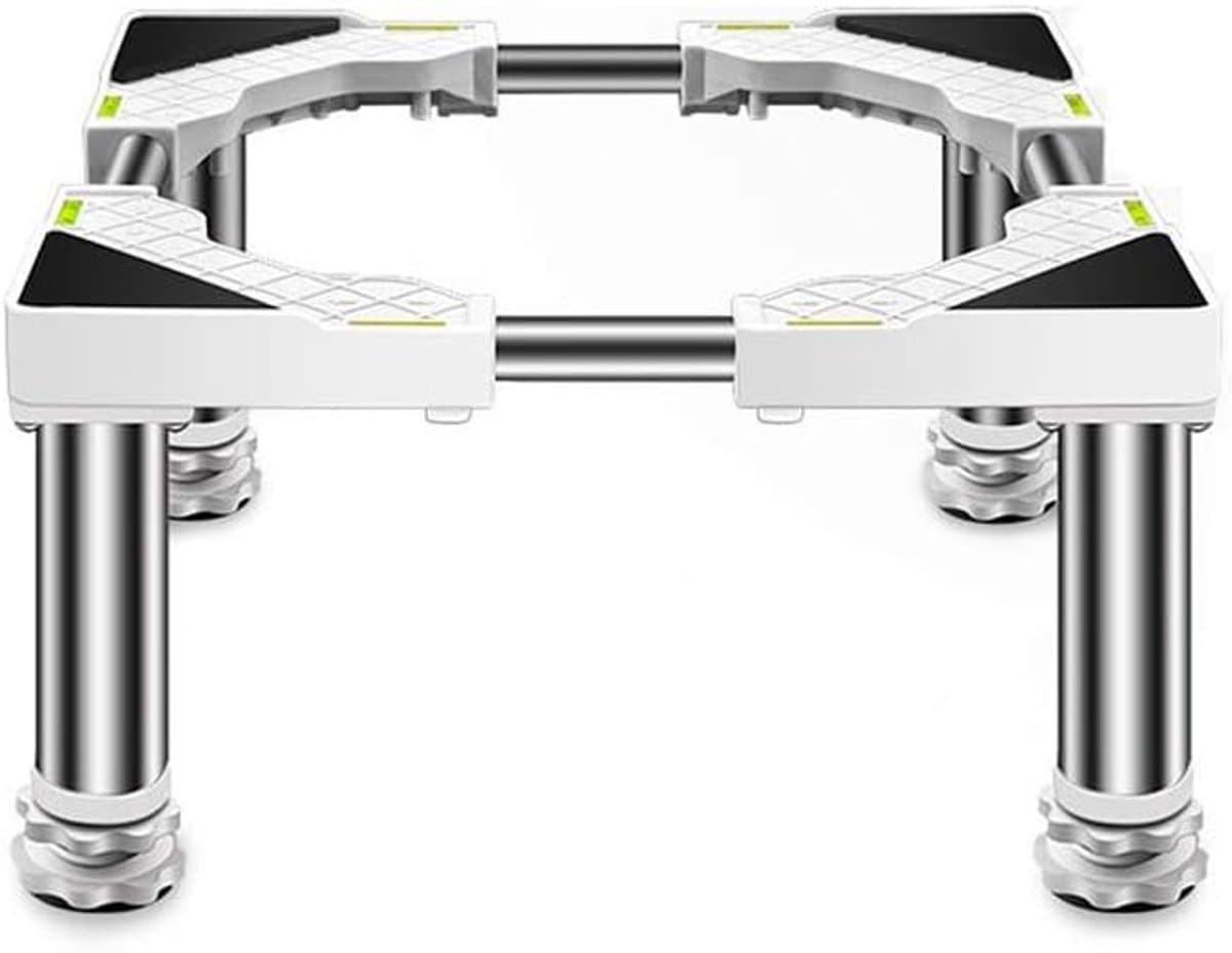 Apparaat Basis - Verhoger Onderstel - Apparaten Stabiliseren - Verstelbaar Frame - 29-32cm Hoog - Zwart — afbeelding 1