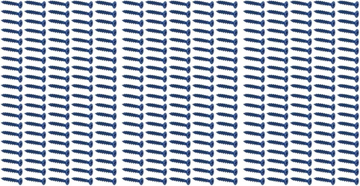 Beton Schroefankers - Metselwerk Bevestiging - Stevig Verankeren - Diamantpunt Ontwerp - 300 Stuks - Blauw — afbeelding 1