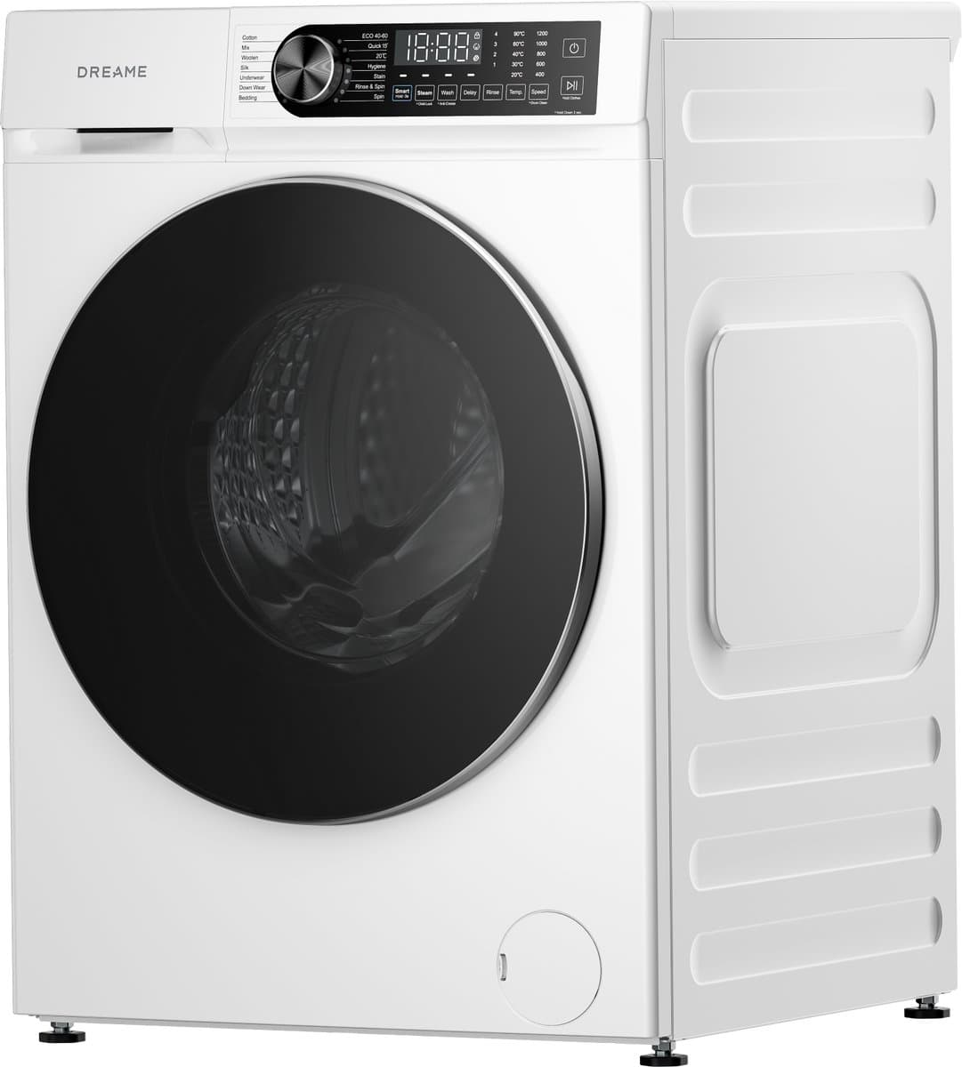 Dreame Wasmachine S-Ultra 11 kg - DD Direct Drive Motor - Stoomsterilisatie - Kreukvrij Drogen - 7 Wasprogramma's - 580 mm Slanke Behuizing - Wit — afbeelding 1