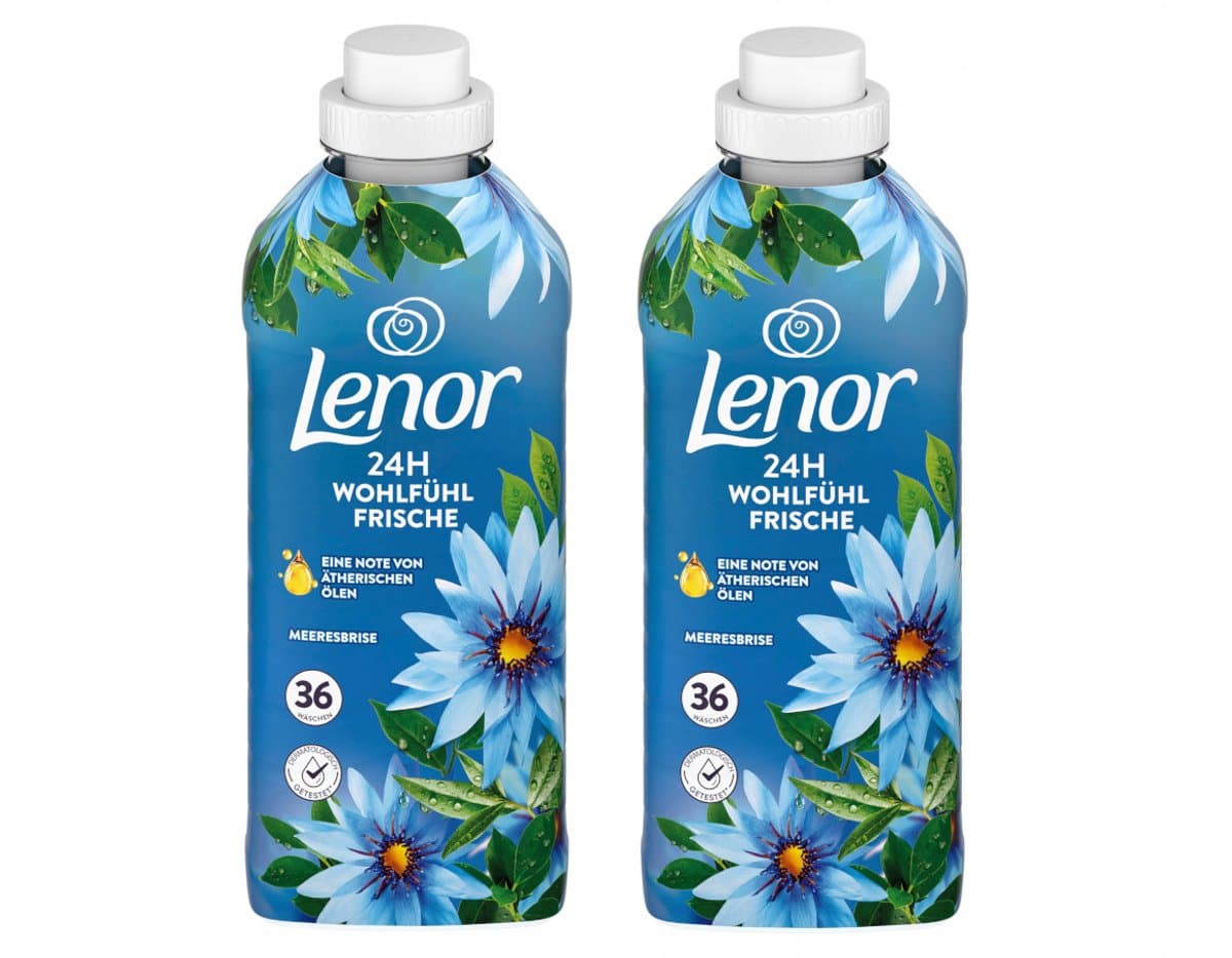 Lenor Zeebries Wasverzachter - Multipack - 72 (2x36) Wasbeurten - 1512ml (2x756ml) — afbeelding 1