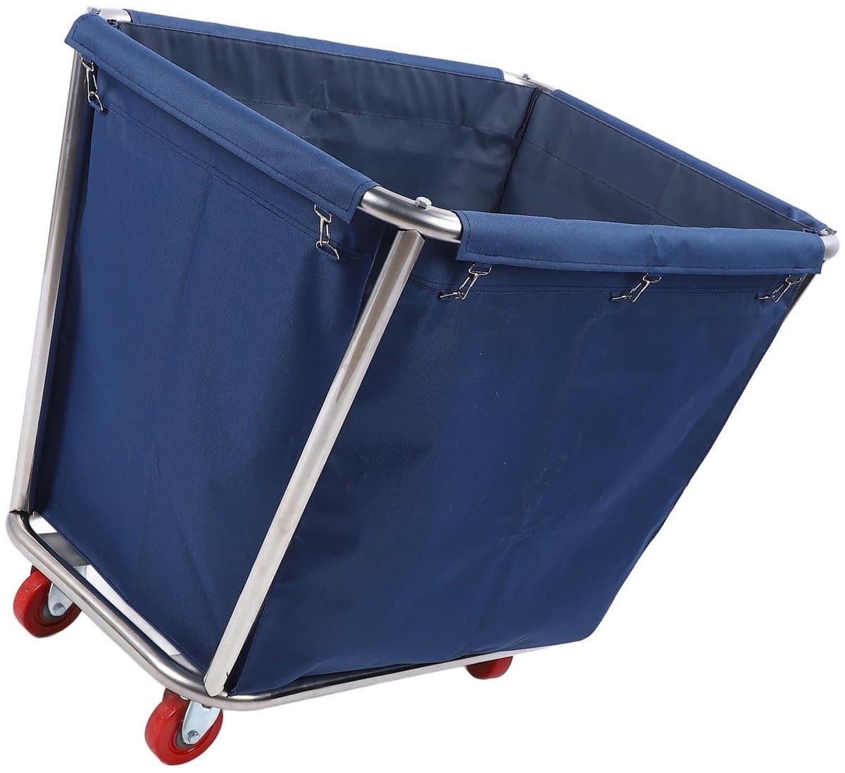 Dailygoods- Wasmand 350L Capaciteit - Wasmand met Deksel - Wassorteerder - Wasmand Curver - Wasmanden - Flexibele Wielen - Waskar — afbeelding 1