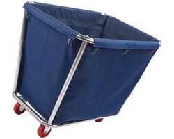 Dailygoods- Wasmand 350L Capaciteit - Wasmand met Deksel - Wassorteerder - Wasmand Curver - Wasmanden - Flexibele Wielen - Waskar