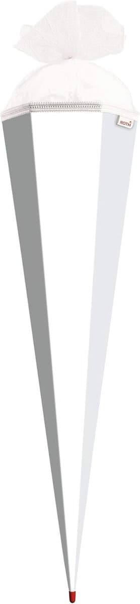 Grote Witte Knutsel Snoepzak 85 cm - Extra Stabiel Met Tule Sluiting — afbeelding 1