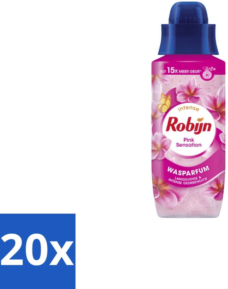 Robijn Wasparfum Pink Sensation 324 ml - Bulkverpakking - 20 stuks — afbeelding 1