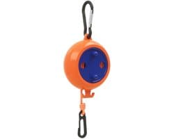 Uitschuifbare reiswaslijn, draagbare campingwaslijn, geschikt voor vakantie, buiten- en binnengebruik.