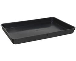 DnA® Lekbak Wasmachine - Lekbak - Anti Trillingsmat Wasmachine - Lekbak Wasmachine 60x60 x - Lekbak Wasmachine Universeel - Zwart - 39cm x 57cm x 5cm