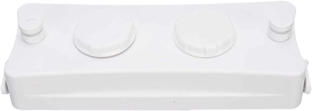 Intrekbare Waslijn - Droogtouw - Ruimtebesparend Droger - Dubbele Lijn Anti-wind - 27.5cm Uittrekbaar - Wit — afbeelding 1